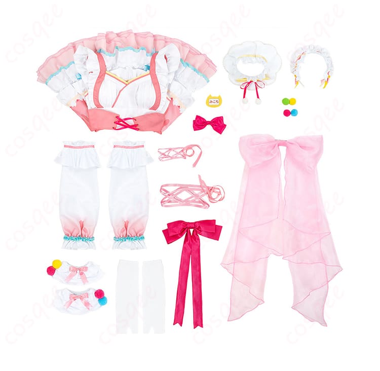 コスプレ衣装セット内容の展示画像