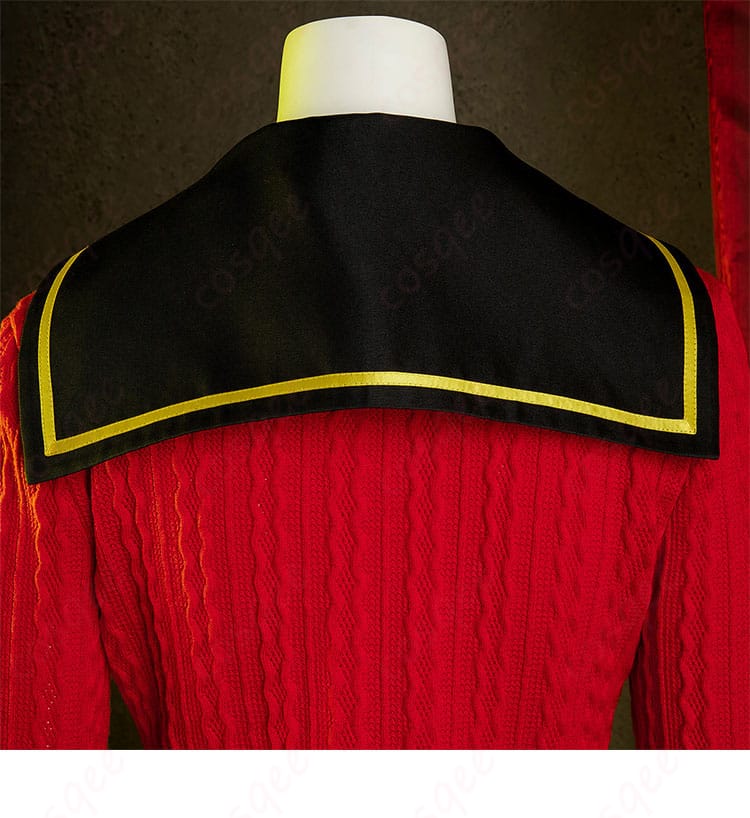 ペルソナ4 天城雪子 コスプレ衣装 披肩装飾のディテール