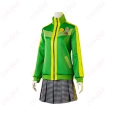 ペルソナ4 里中千枝の夏服コスプレ衣装 動きやすく写真映えする学園制服セット - 2枚目の画像（サムネイル）