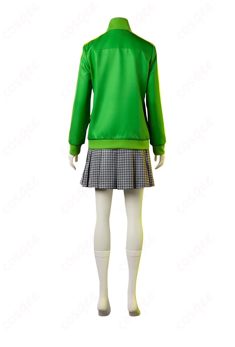 ペルソナ4 里中千枝 コスプレ衣装 夏服 制服 背面画像