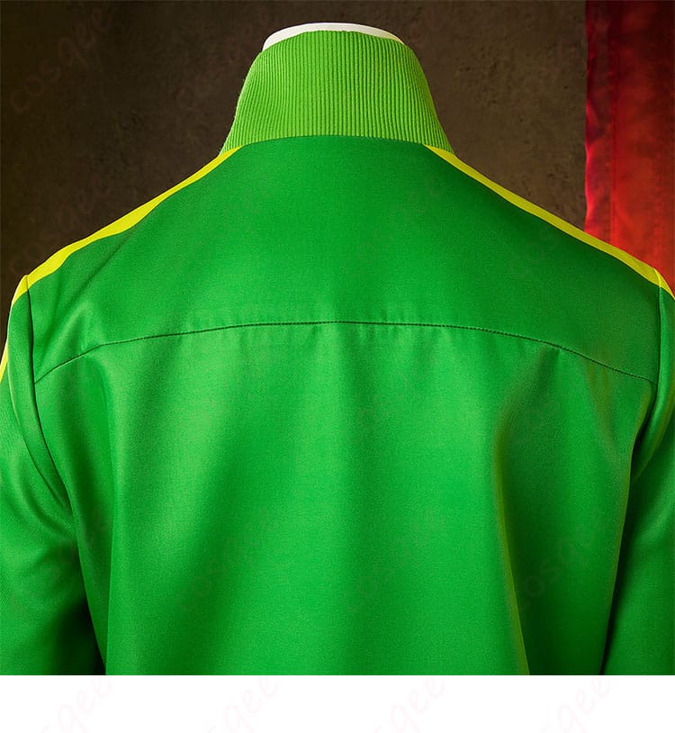 里中千枝 コスプレ衣装 夏服 背面の装飾ディテール