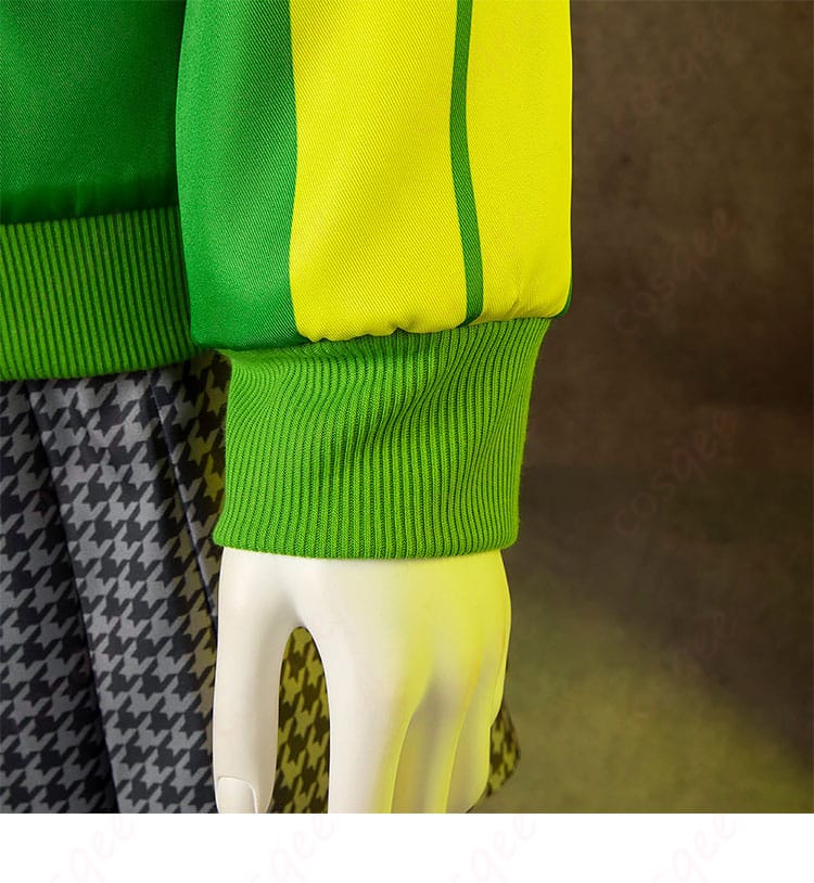 里中千枝 コスプレ衣装 袖口のディテール、かわいいデザイン