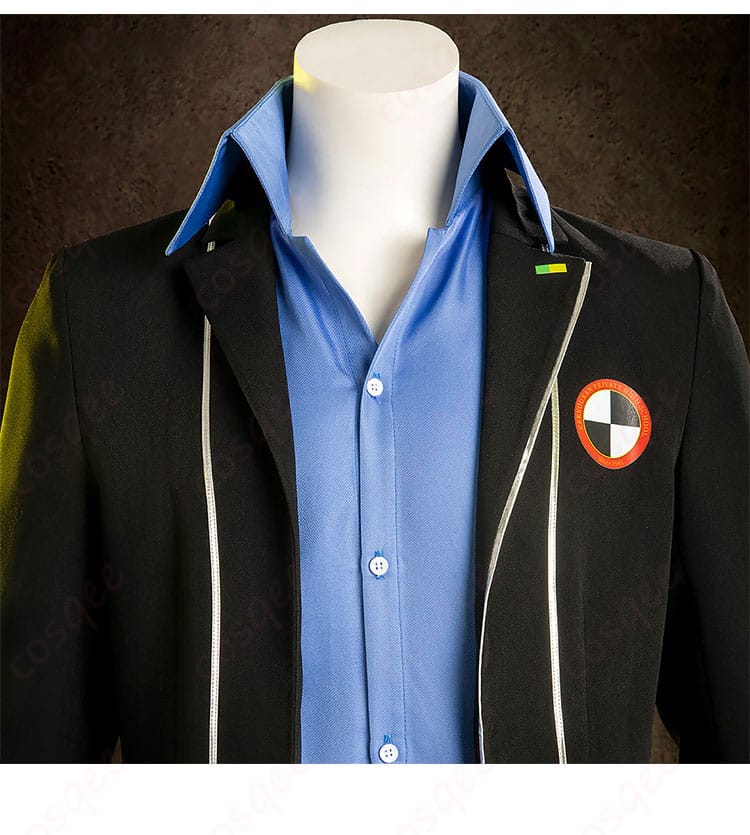 伊織順平 コスプレ衣装 衣領装飾 - 制服の美しいディテール