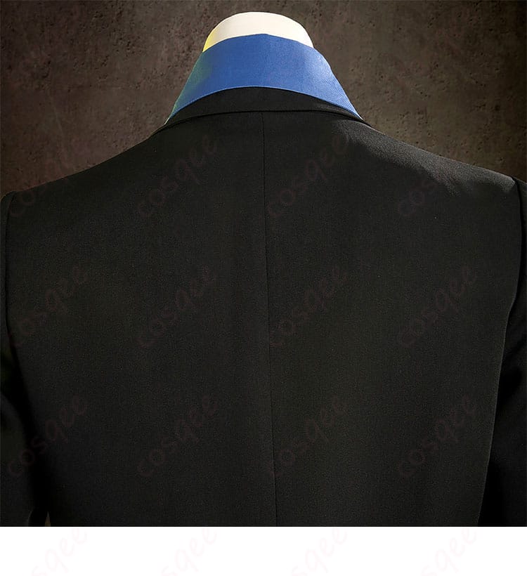 伊織順平 コスプレ衣装 背面ディテール - 背中部分の精巧な作り