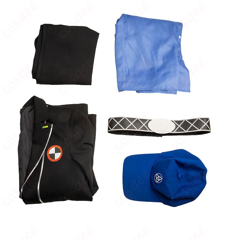 伊織順平 コスプレ衣装 セット内容 - 付属品の詳細(コート、シャツ、ズボン、帽子、ベルト)