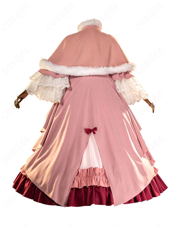 「ヴィクトリカ・ド・ブロワ コスプレ衣装 洋服 背面図。背部の蝶結びデザインが特徴」