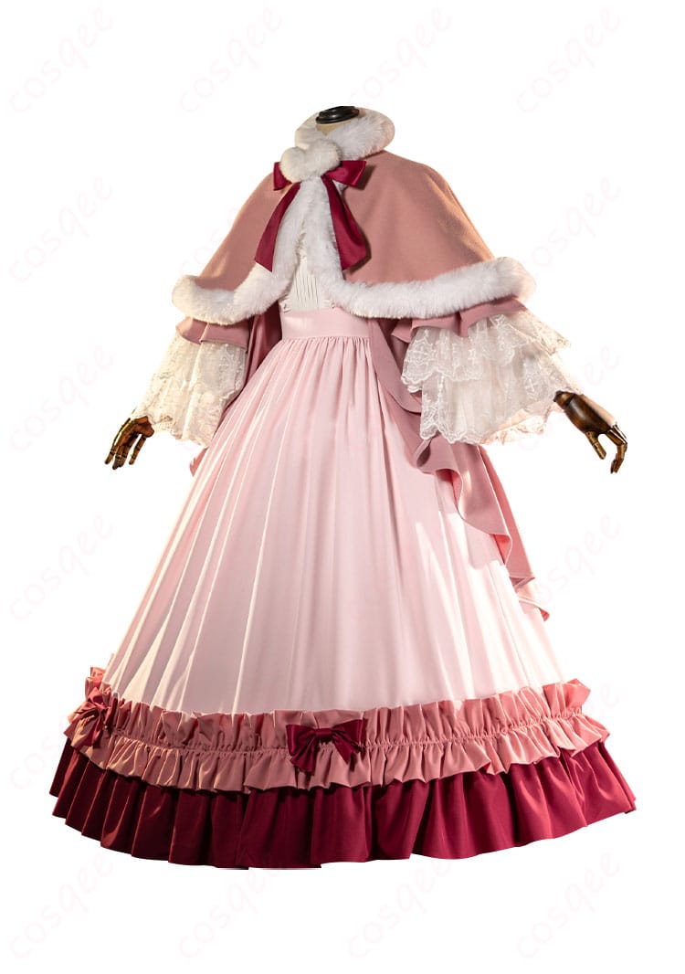 「ヴィクトリカ・ド・ブロワ コスプレ衣装 洋服 側面図。細部まで精緻な作り」