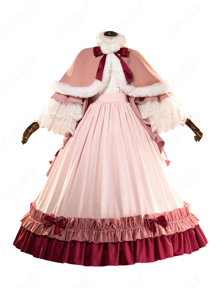 「ヴィクトリカ・ド・ブロワ コスプレ衣装 洋服 正面図。高再現度で忠実に再現されたデザイン」