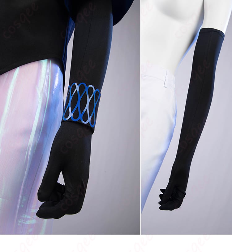 腕饰,手套装饰细节图。腕飾りと手袋のディテール、キャラクターの個性を表現。