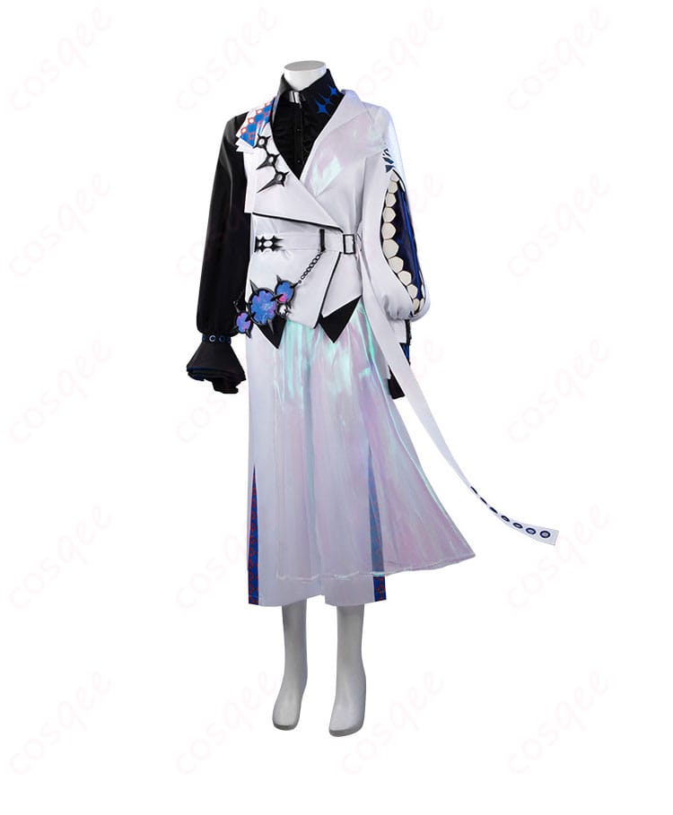 商品正面図。快適で高品質なコスプレ衣装、にじさんじのファン必見。