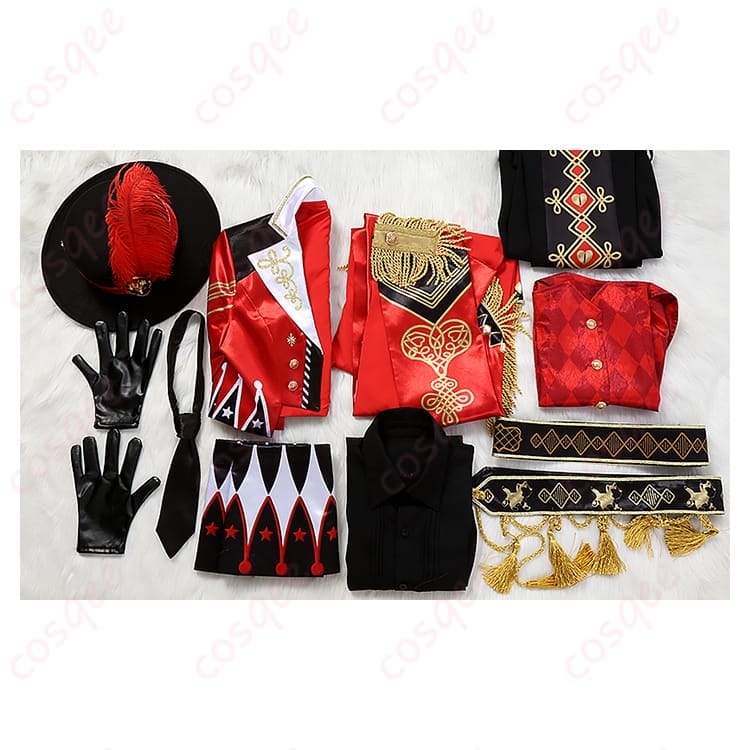 ツイステのエースを華やかに纏うプレイフル・ドレス コスプレ衣装｜映える端正シルエット - 6枚目の画像