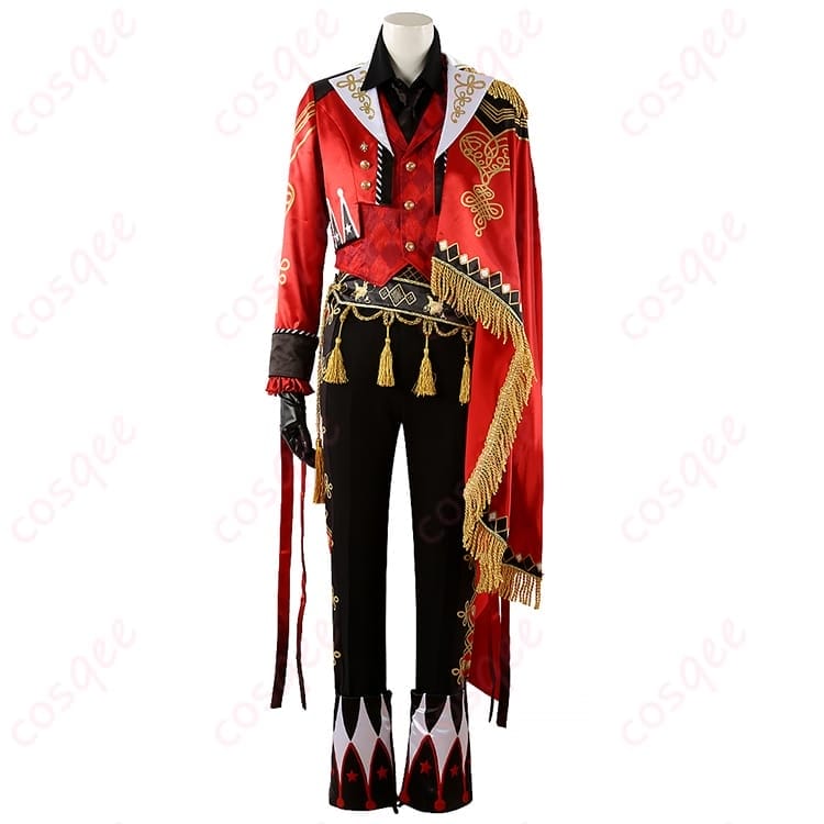 ツイステのエースを華やかに纏うプレイフル・ドレス コスプレ衣装｜映える端正シルエット - 1枚目の画像