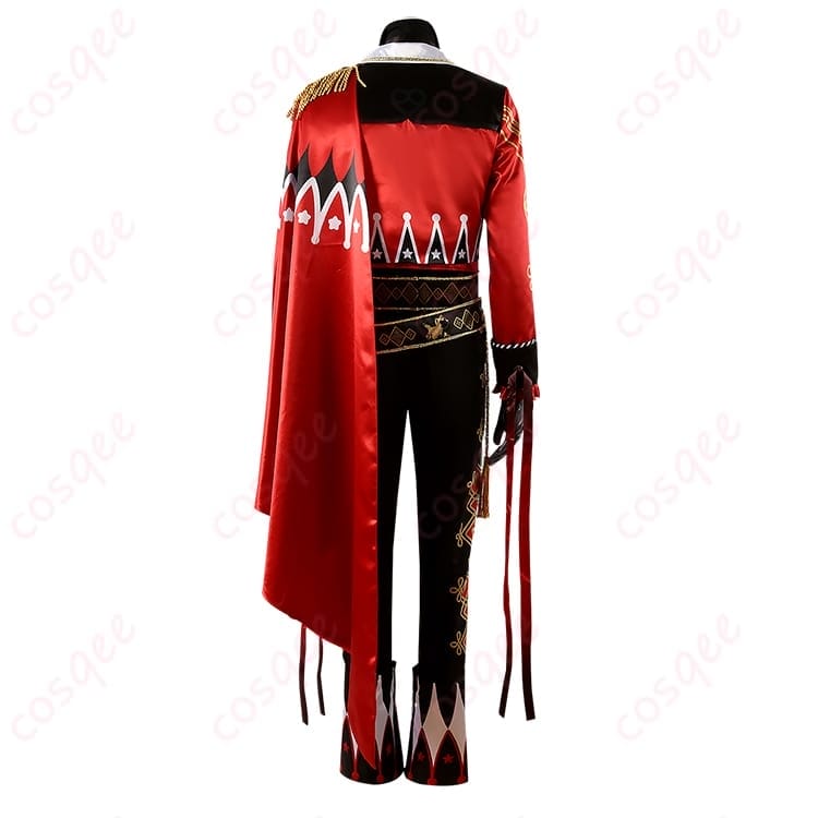 ツイステのエースを華やかに纏うプレイフル・ドレス コスプレ衣装｜映える端正シルエット - 4枚目の画像