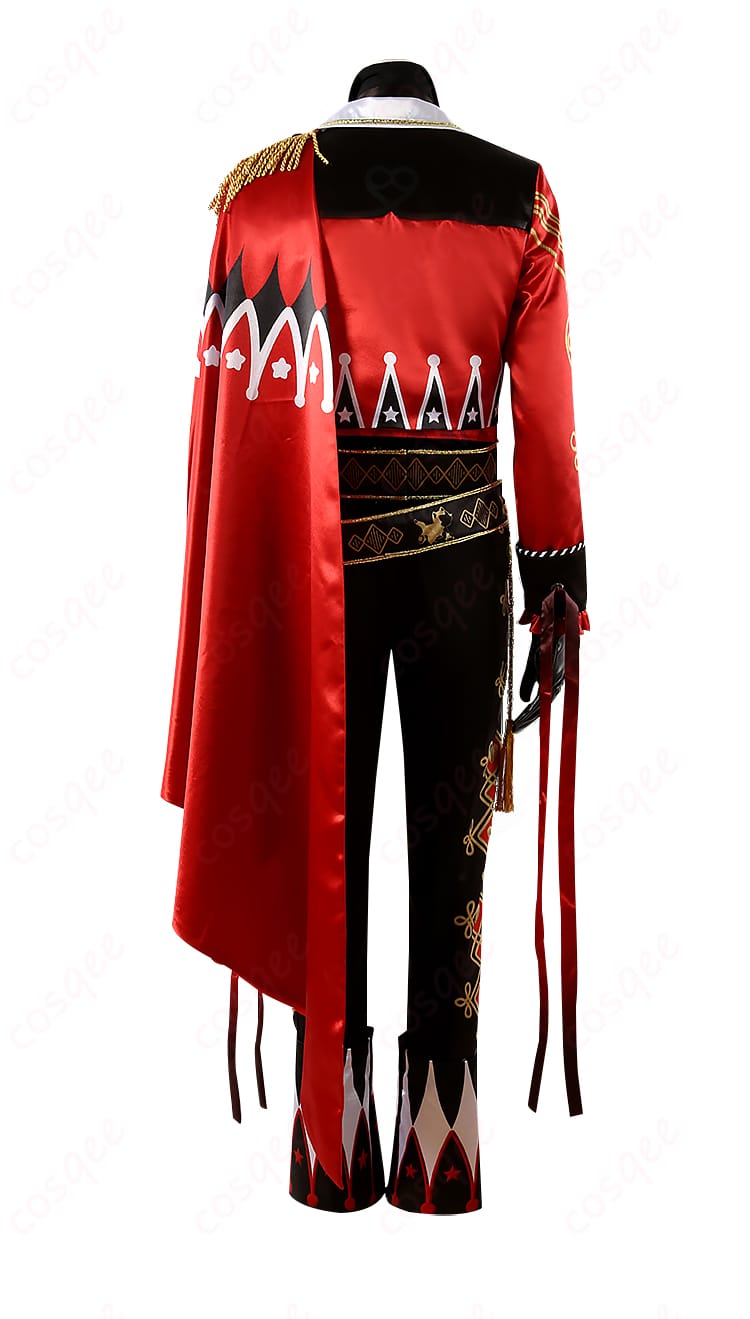 エース・トラッポラ コスプレ衣装の背面画像。高い再現度でプレイフル・ドレスの美しさを感じてください。