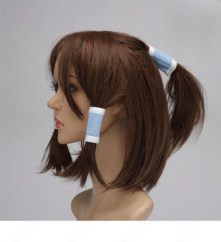 コーラ コスプレ衣装の髪飾りの詳細画像。キャラクターのイメージを再現した美しい装飾。