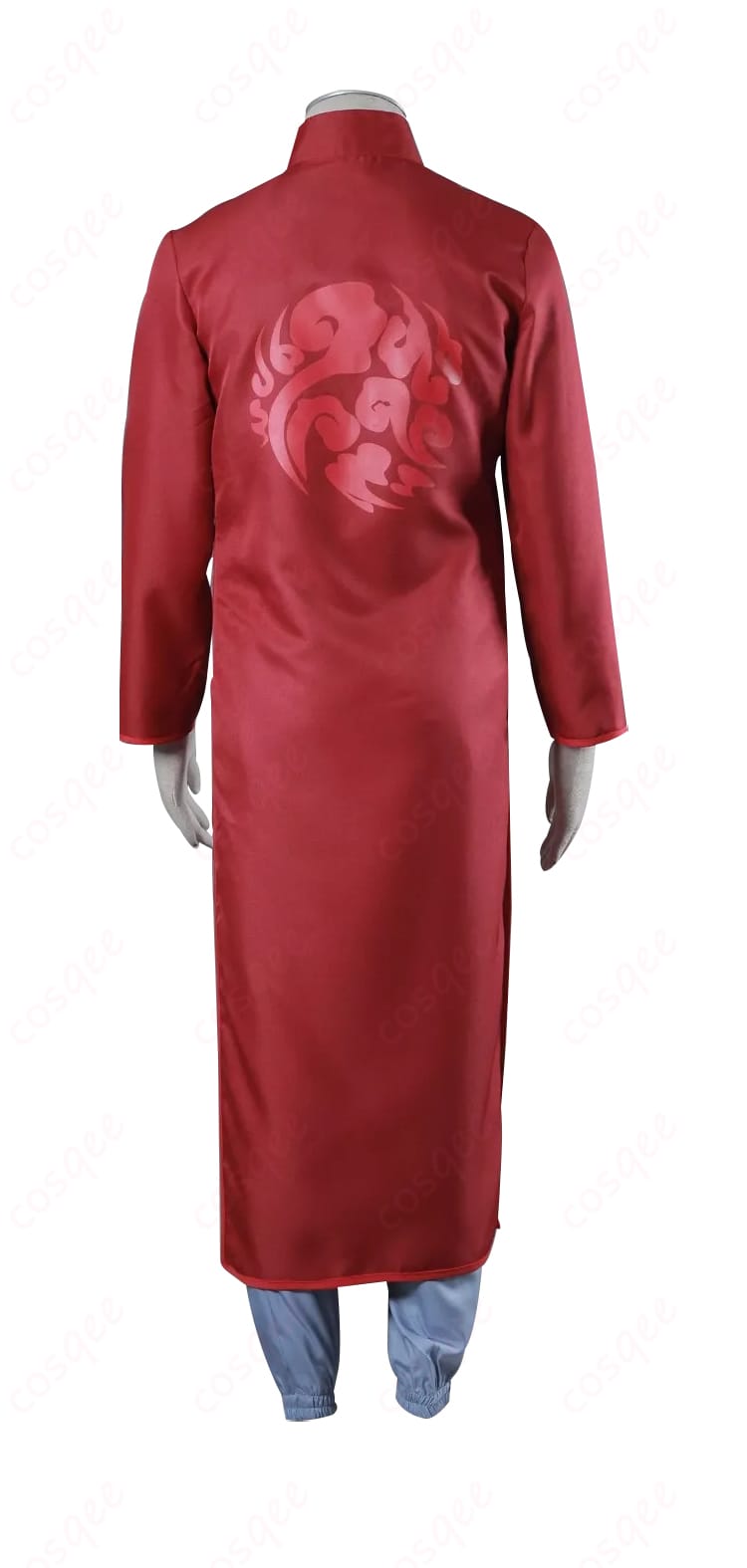 NARUTO -ナルト- 我愛羅 コスプレ衣装 背面図 - 完璧な仕上げと背面のディテールに注目。