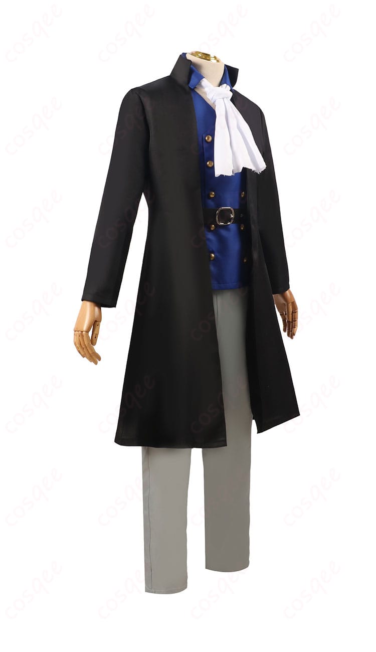 ONE PIECE サボ コスプレ衣装 サイド画像 - 横から見たディテールも完璧な仕上がり