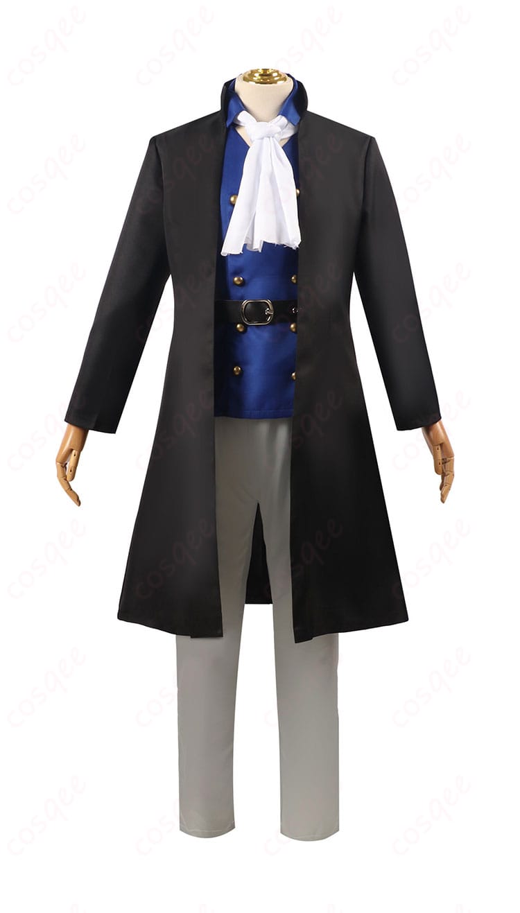 ONE PIECE サボ コスプレ衣装 正面画像 - サボの特徴を忠実に再現したコスプレ衣装