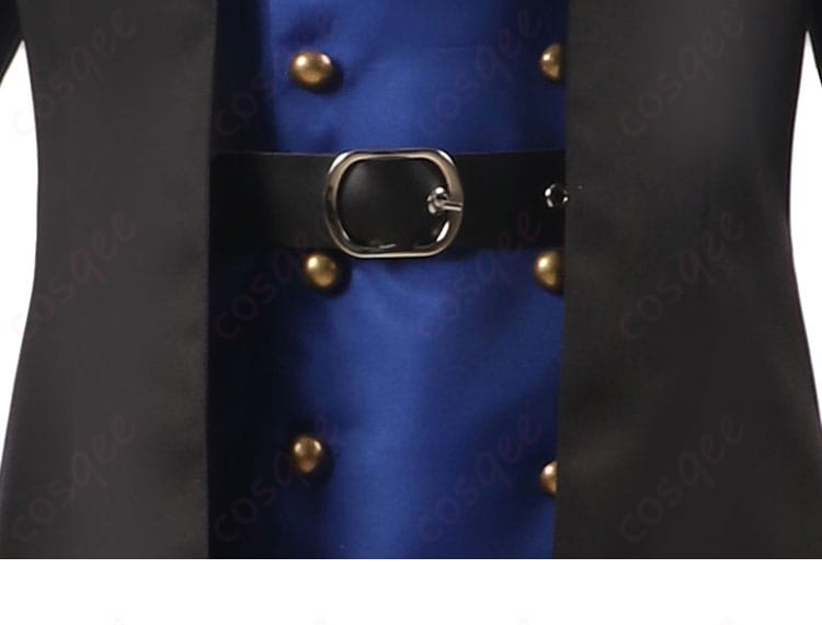 ONE PIECE サボ コスプレ衣装 腰ベルトの装飾細部 - サボの衣装に合わせた精緻なベルトデザイン