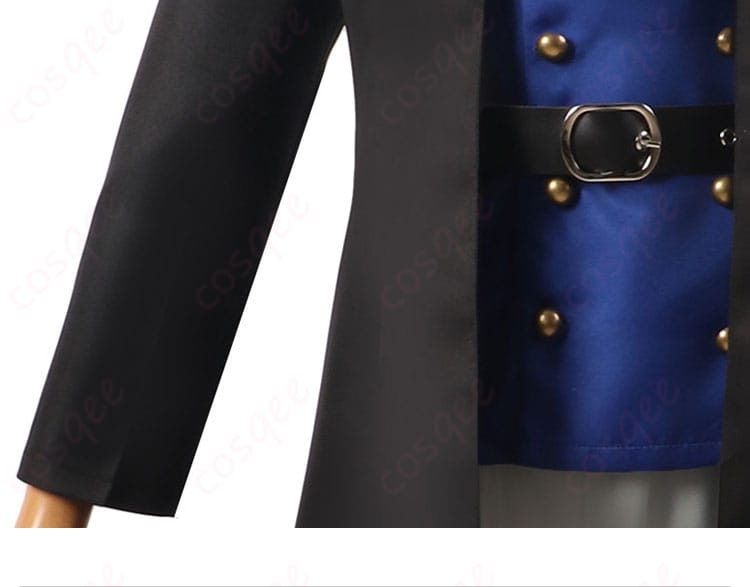 ONE PIECE サボ コスプレ衣装 袖の装飾細部 - 衣袖の装飾がさらにリアルに