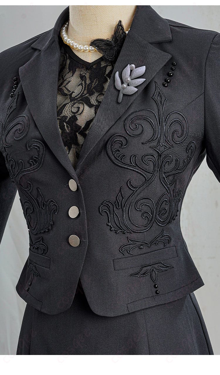 IdentityV 昆虫学者 メリー・プリニウス コスプレ衣装 衣領と首飾り装飾の詳細画像