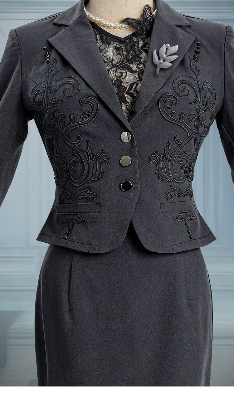 IdentityV メリー・プリニウス コスプレ衣装 门襟装飾のディテール画像