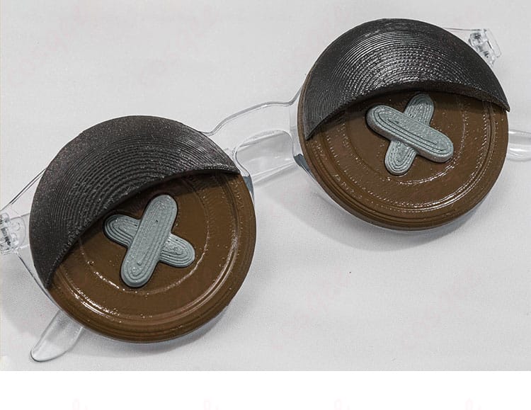 IdentityV 人形師 コスプレ用眼鏡の装飾アップ。衣装全体の完成度を高めるアクセント。