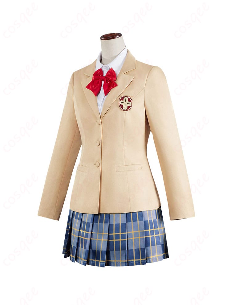 商品側面のコスプレ衣装。『禁書目録』御坂美琴の衣装のデザインがよく見えるサイドビュー。着心地も抜群。