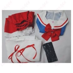 いろとりどりのセカイ 階堂真紅 コスプレ衣装 赤黒クラシカルで写真映えする学園コートセット - 5枚目の画像（サムネイル）