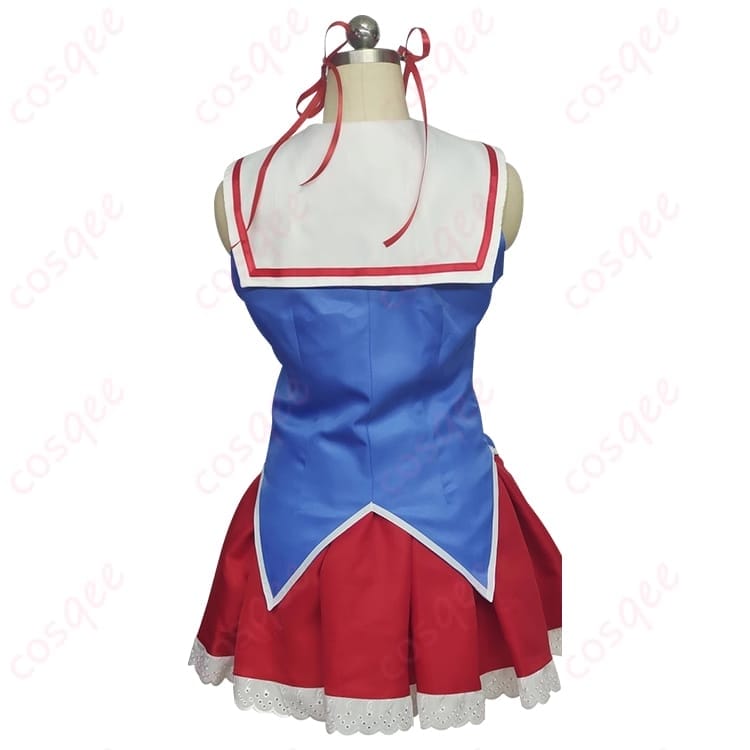 いろとりどりのセカイ 階堂真紅 コスプレ衣装 赤黒クラシカルで写真映えする学園コートセット - 4枚目の画像