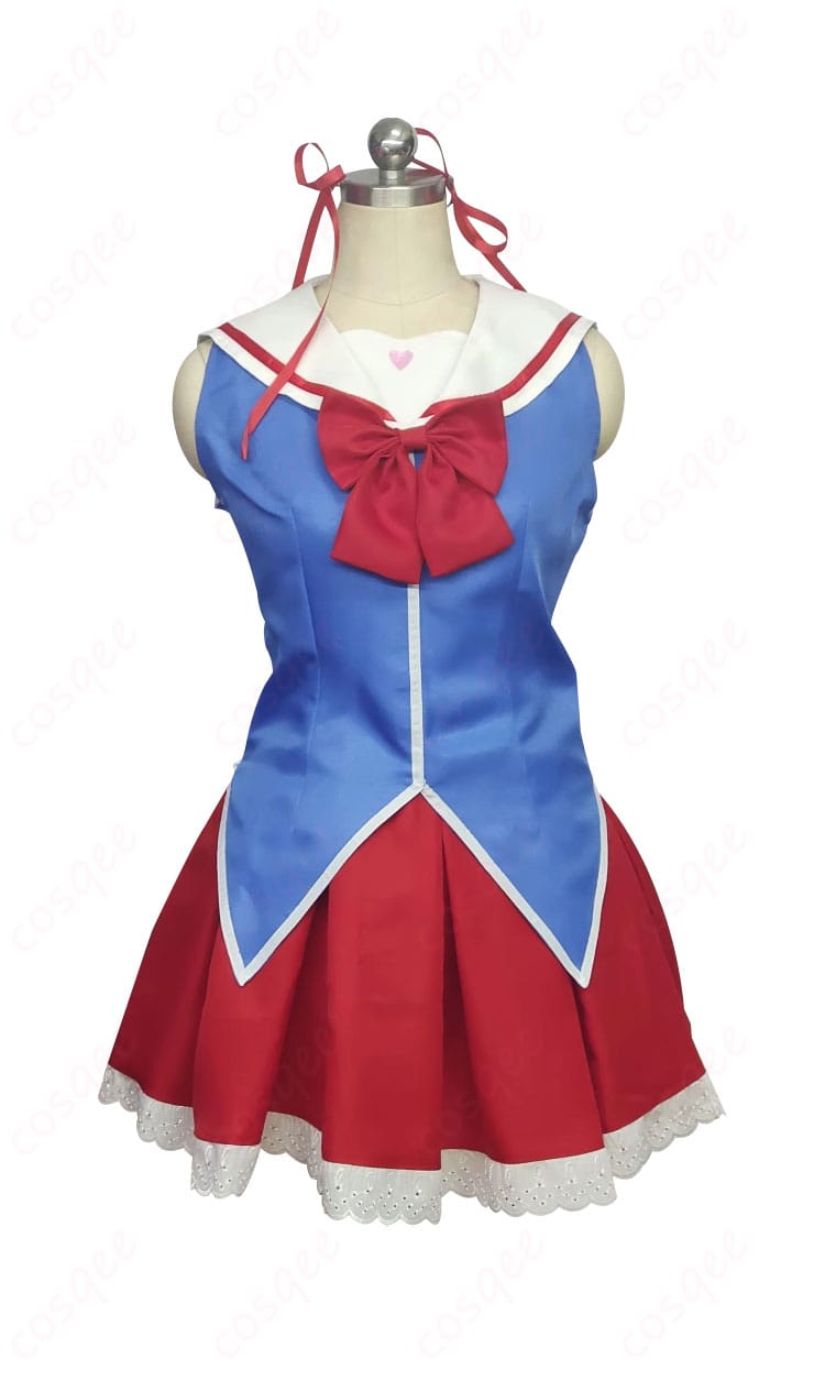 階堂真紅 コスプレ衣装 内搭トップス正面ディテール画像。素材感と縫製の美しさが伝わります。