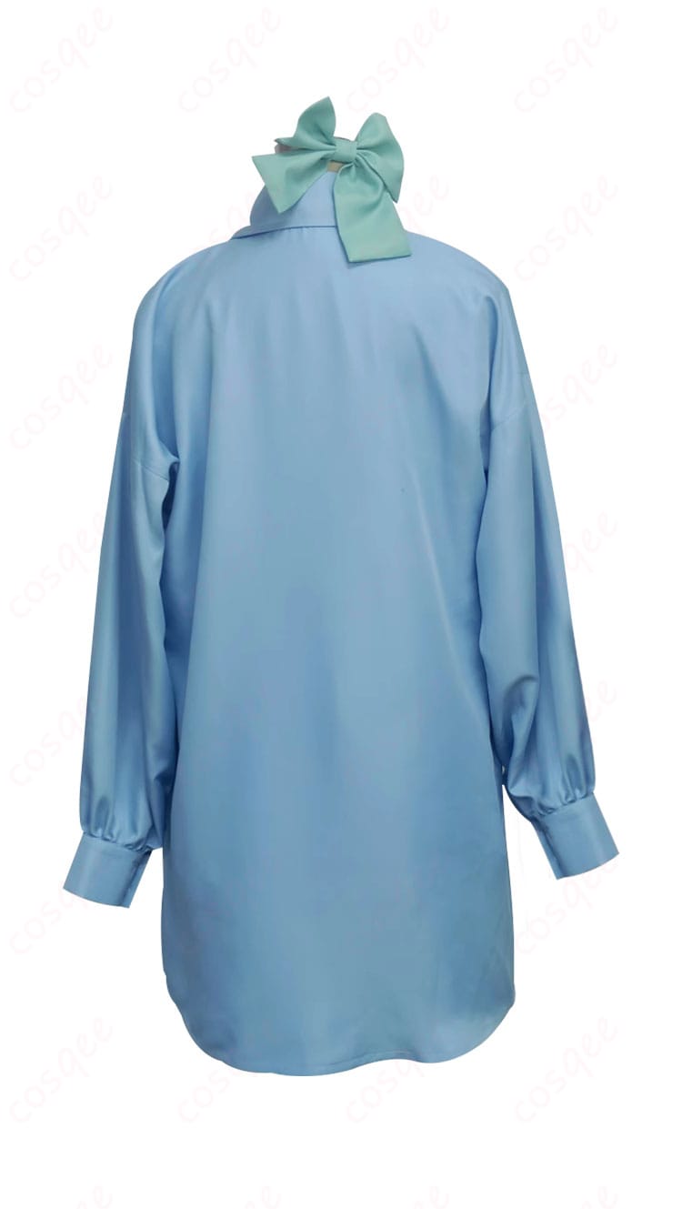 ブルーアーカイブ 栗村アイリ コスプレ衣装 バンド「シュガーラッシュ」衣装の背面画像。正確に再現されたキャラクターの背面ディテール。