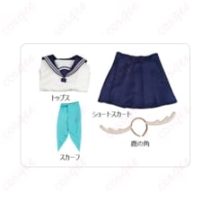 しかのこのこのここしたんたん 鹿乃子のこ 学園制服風コスプレ｜軽やかで写真映えする仕上がり - 6枚目の画像（サムネイル）