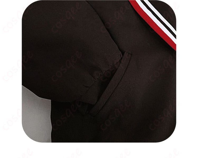 青柳冬弥 コスプレ衣装 衣袋の装飾詳細、アクセントとなるデザインでよりリアルな印象。