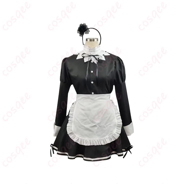 美少女万華鏡 燈露椎ドロシーのメイド風コスプレ衣装 上品で写真映えする一着 - 1枚目の画像