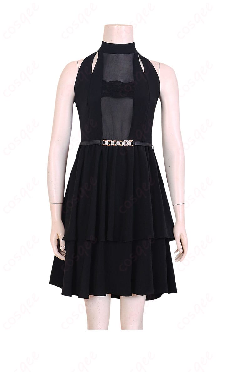 恋と深空 主人公 コスプレ衣装 ワンピースの正面画像。高再現度のディテール、イベントやコスプレに最適