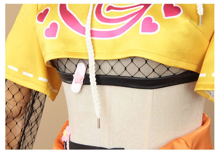 衣摆装饰细节、コスプレ衣装のスカート部分のデザインと装飾