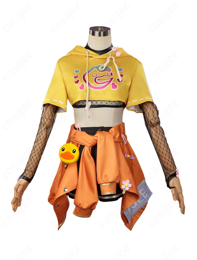 商品正面写真、コスプレ衣装の正面、第五人格ウィラ・ナイエルの調香師衣装