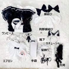 勝利の女神NIKKE プリバティ アンカインド・メイド風 猫耳コスプレ衣装｜写真映えする上品キュート - 6枚目の画像（サムネイル）