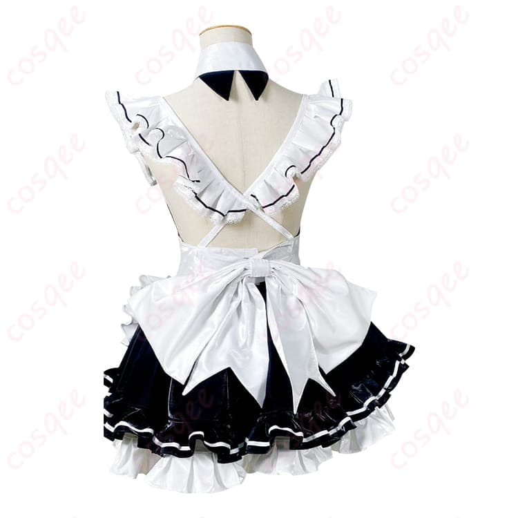 勝利の女神NIKKE プリバティ アンカインド・メイド風 猫耳コスプレ衣装｜写真映えする上品キュート - 4枚目の画像