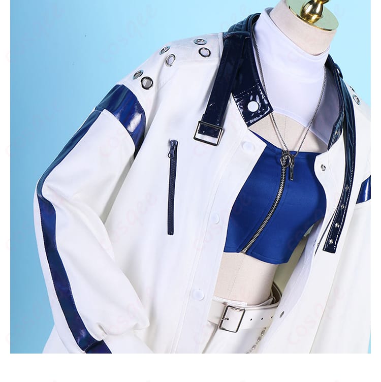 小豆沢こはね コスプレ衣装 すべて受け止めて ライブ衣装の装飾ディテール。刺繍や装飾が忠実に再現されており、細部までこだわりのある仕上がり