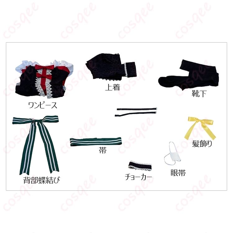 小鳥遊六花 クリスマスコーデ｜甘辛ガーリーで映える中二病ヒロインのコスプレ衣装 - 4枚目の画像