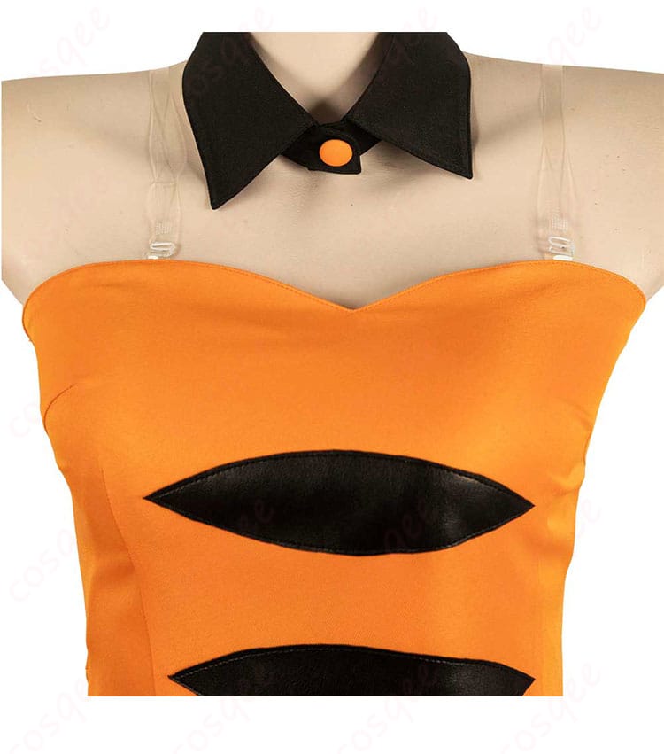 ホタルコスプレ衣装の襟装飾