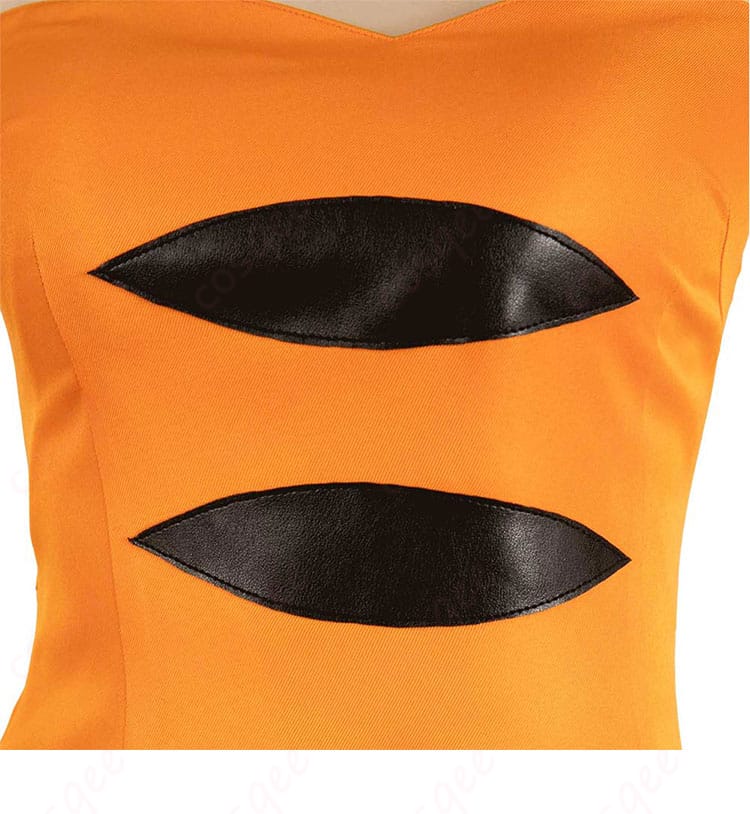 スプラ3ホタルコスプレ衣装の細部ディテール