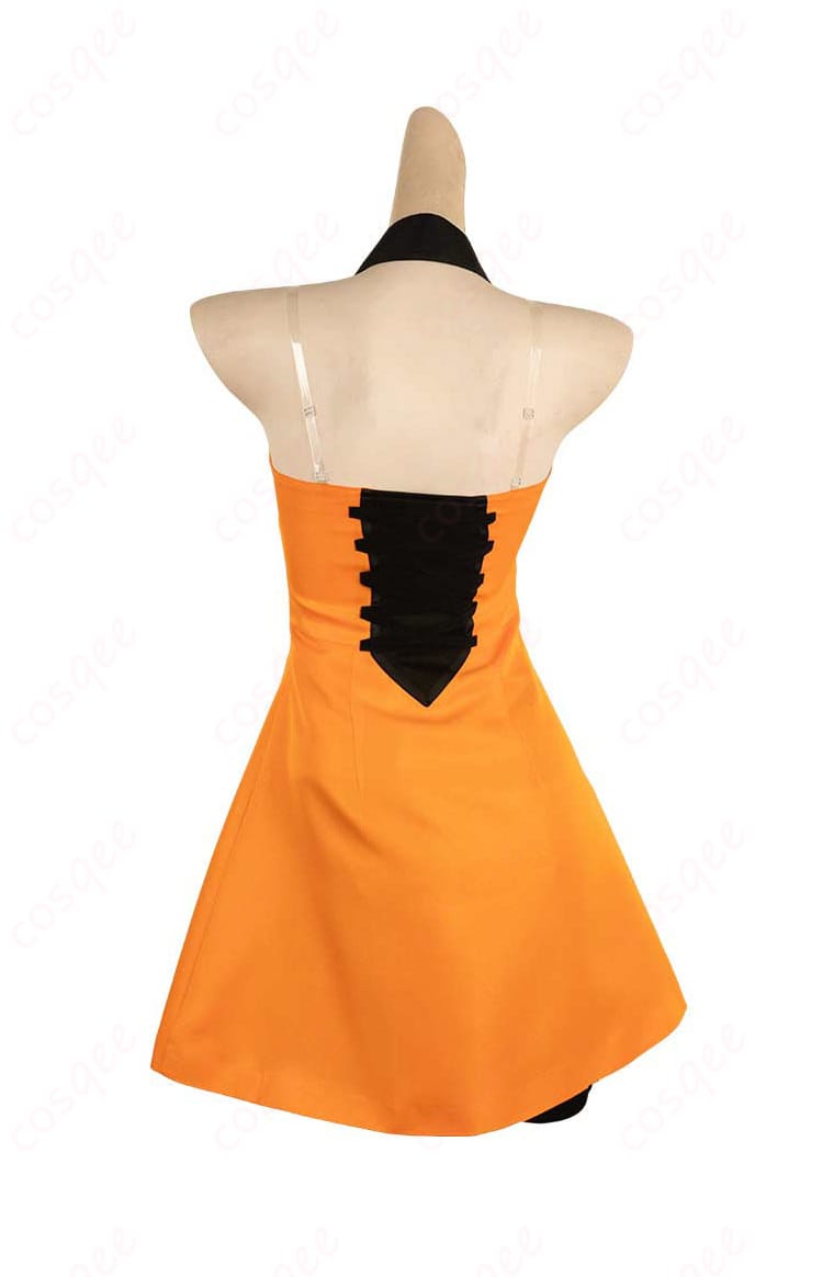 ホタルのコスプレ衣装の背面詳細