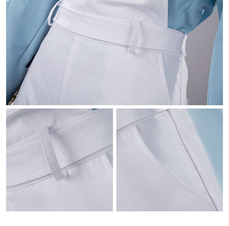 パンツとベルトの装飾ディテール画像 - コスプレ衣装の重要なアクセント