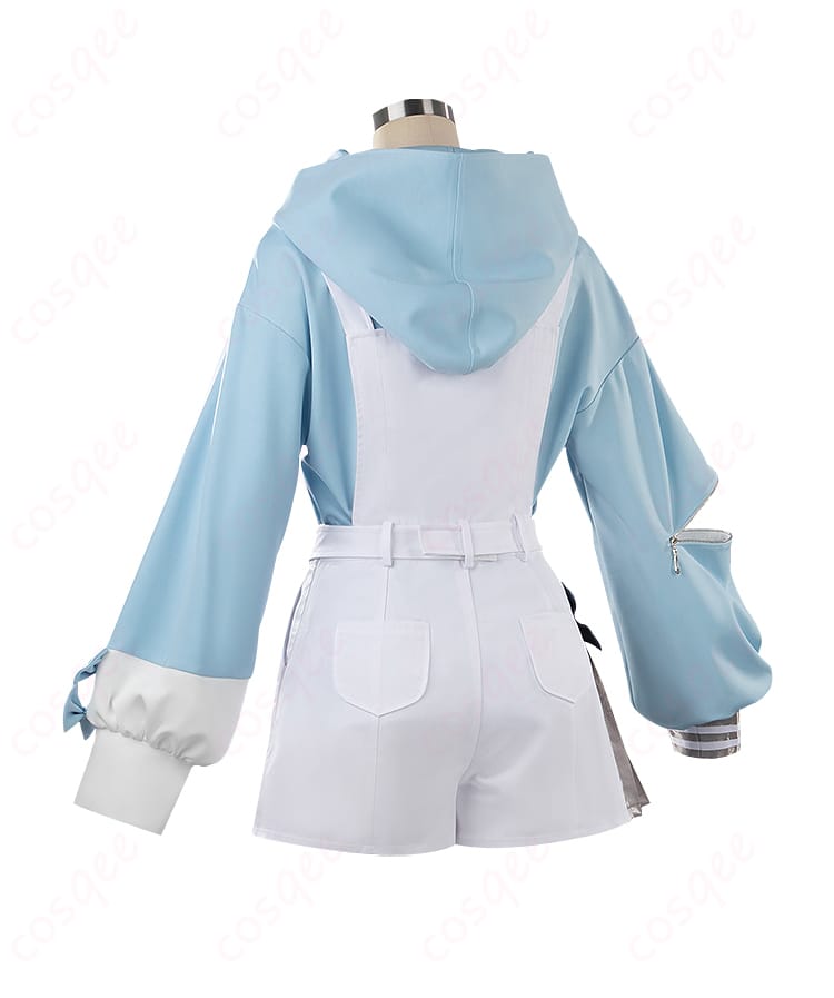 商品背面のコスプレ衣装画像 - 後ろ姿のリアルなディテール