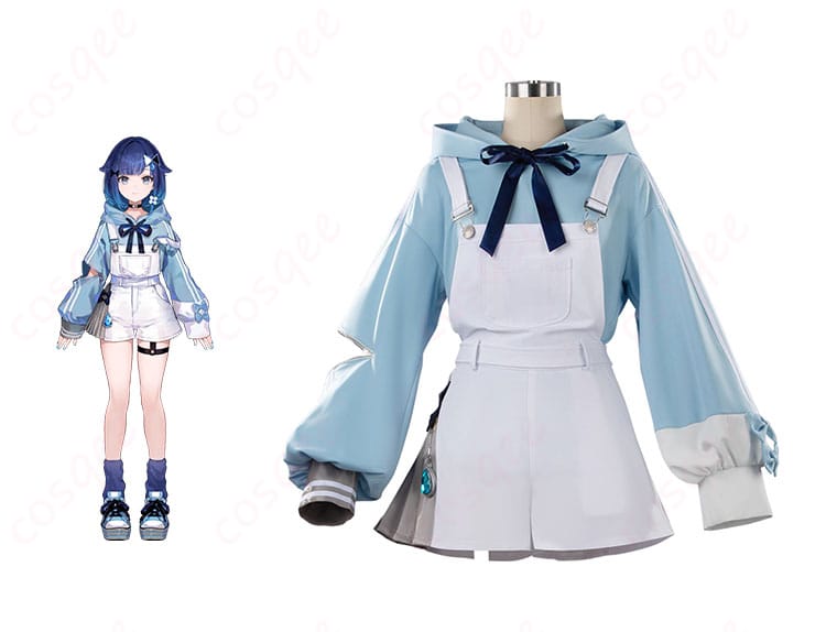 商品正面とキャラクター紡木こかげのコスプレ衣装の組み合わせ画像 - 高忠実度再現、コスプレ通販