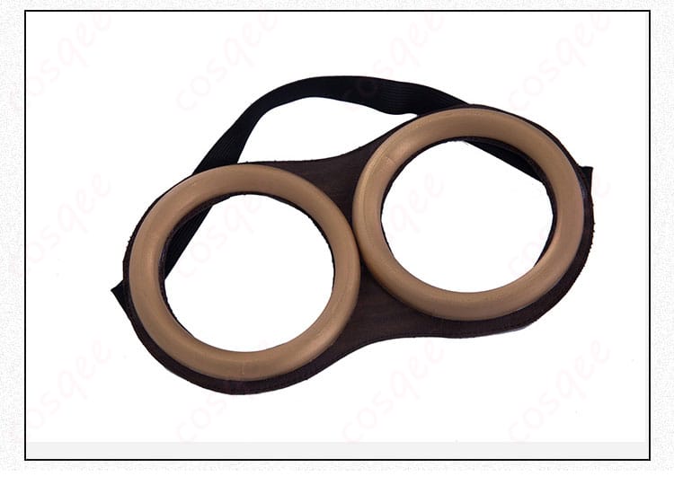 ALONEコスプレ衣装に付属する眼鏡の装飾。リアルに再現されたデザインが特徴。