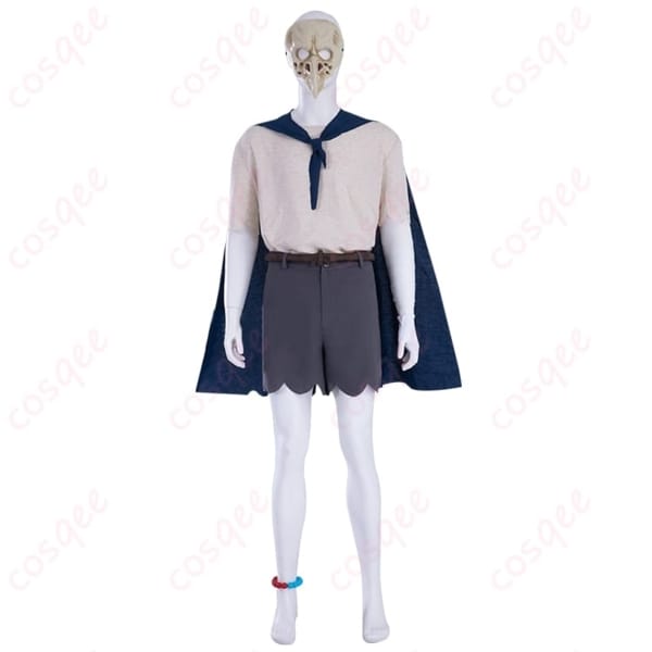 LITTLE NIGHTMARES LOW コスプレ衣装 ダークに映える無機質シルエット